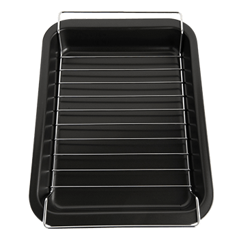 2 IN 1 ROASTING PAN AND GRID