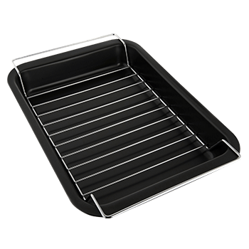 2 IN 1 ROASTING PAN AND GRID