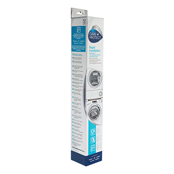  MPOWRX Unidad de almacenamiento de baño que se puede utilizar  para colocar una secadora encima de la lavadora o como estante de  almacenamiento en la lavadora (color blanco, tamaño: B) 
