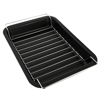 2 IN 1 ROASTING PAN AND GRID