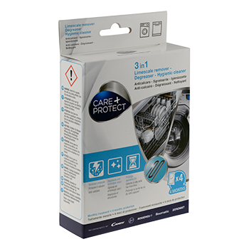 3-IN-1 LIMESCALE REMOVER – DEGREASER – HYGIENIC CLEANER – 4 sachets